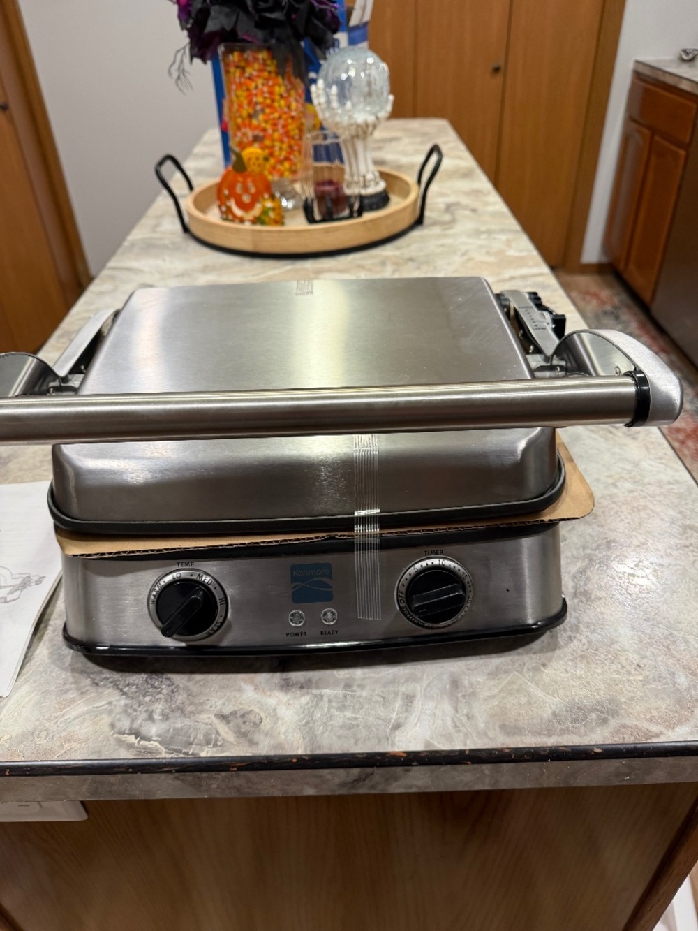 Vintage Sears Kenmore combo grill model # 89000 classic outdoor/indoor grill